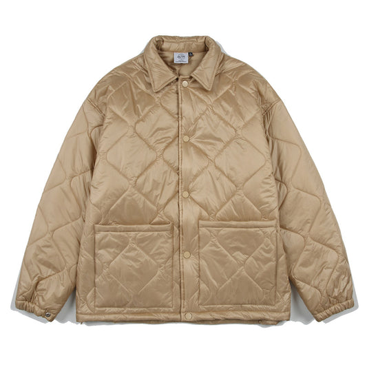 lapel cotton jacket
